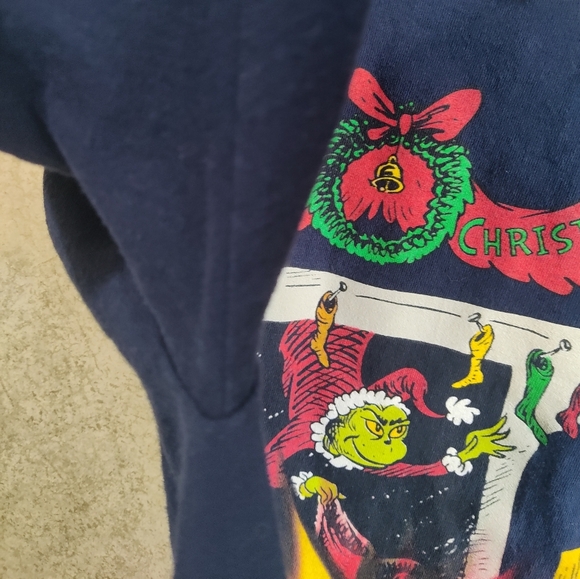 Vintage The Grinch Who Stole Christmas Shirt Tultex Dr Suess Adult Large - Picture 5 of 8